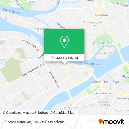 Карта Просвещение
