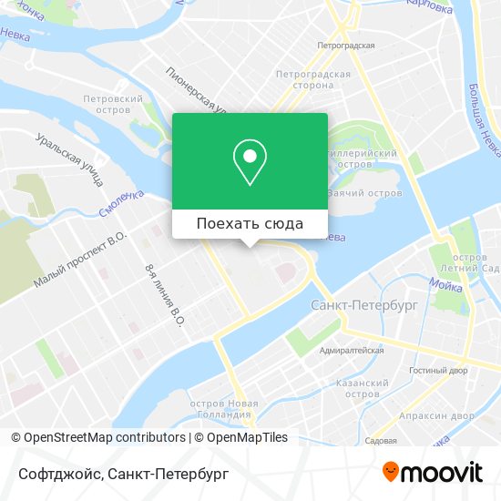 Карта Софтджойс