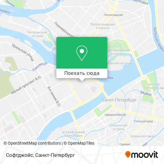 Карта Софтджойс