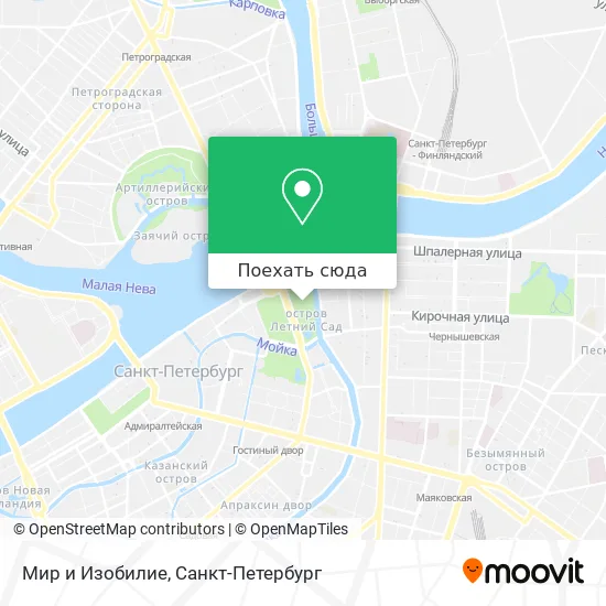 Карта Мир и Изобилие