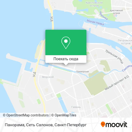 Карта Панорама, Сеть Салонов
