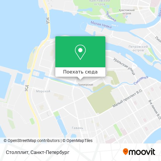 Карта Столплит