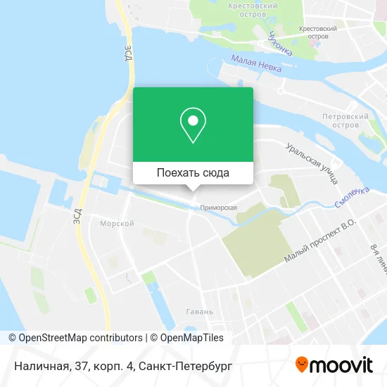 Карта Наличная, 37, корп. 4
