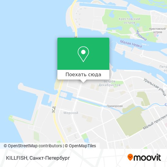 Карта KILLFISH