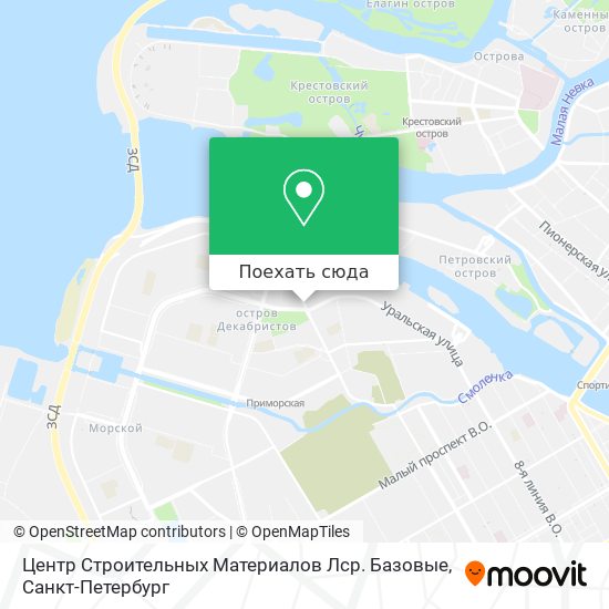 Карта Центр Строительных Материалов Лср. Базовые