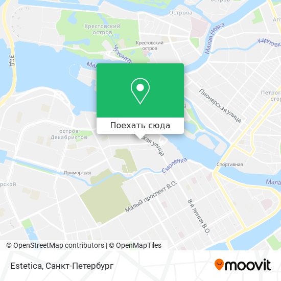 Карта Estetica