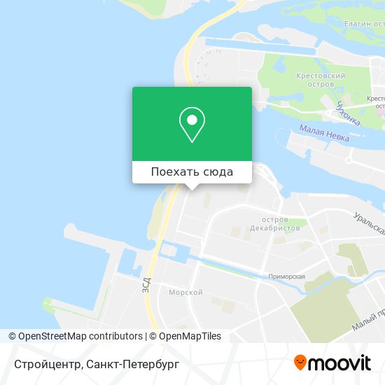 Карта Стройцентр