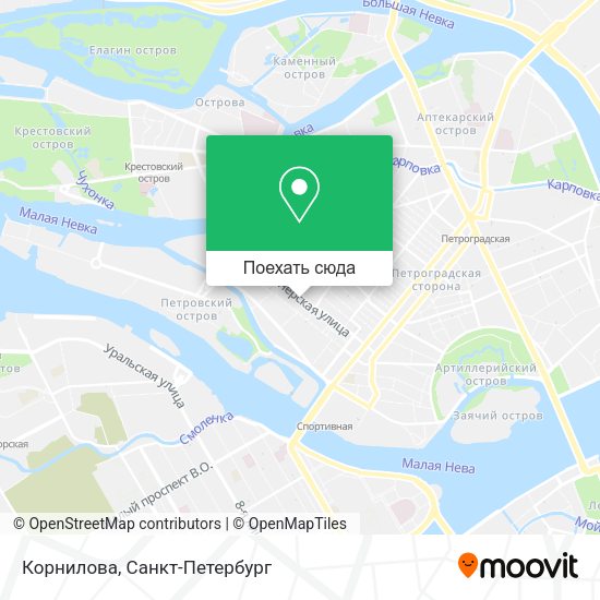 Карта Корнилова