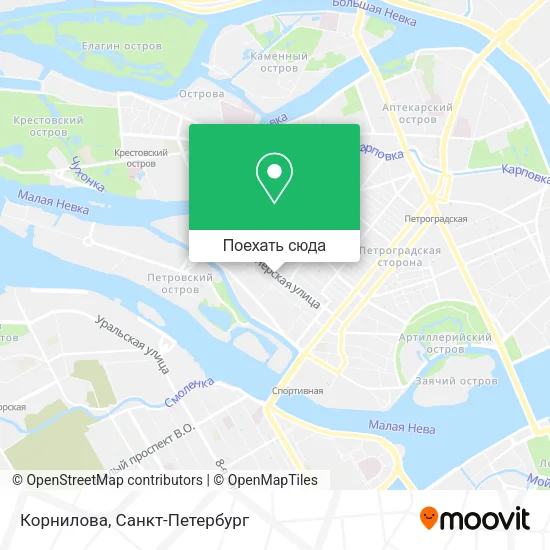 Карта Корнилова
