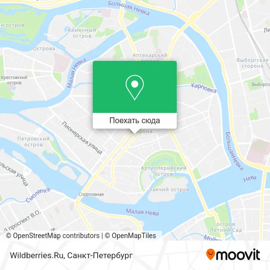 Карта Wildberries.Ru
