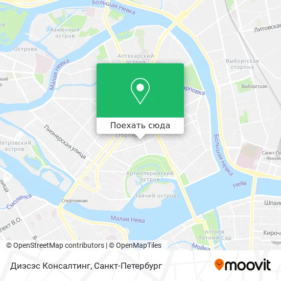 Карта Диэсэс Консалтинг