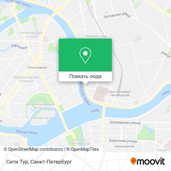 Карта Сити Тур