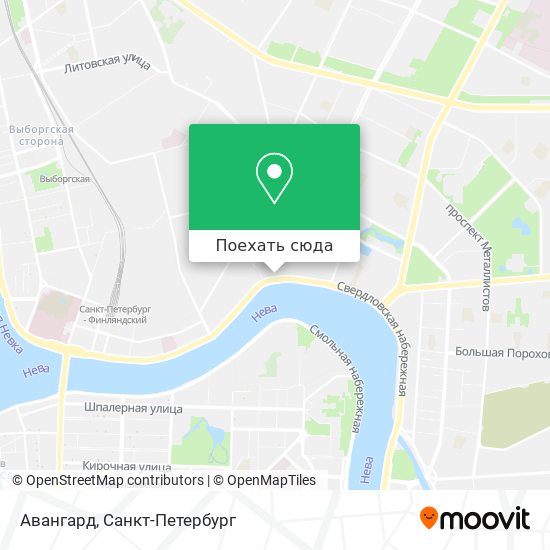 Карта Авангард
