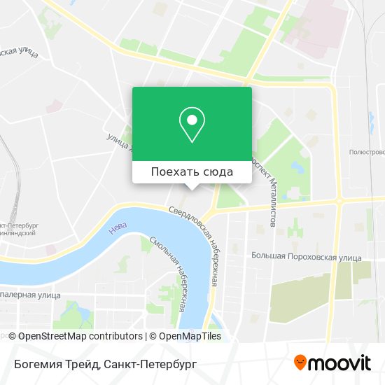 Карта Богемия Трейд
