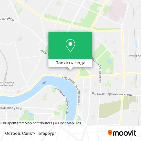 Карта Остров