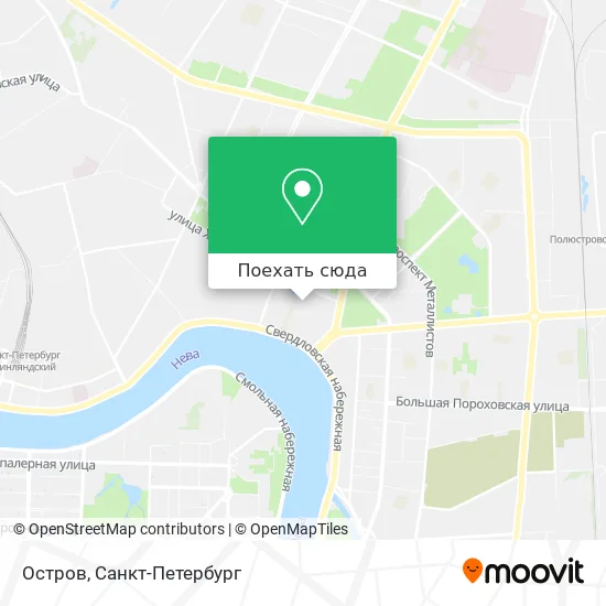Карта Остров