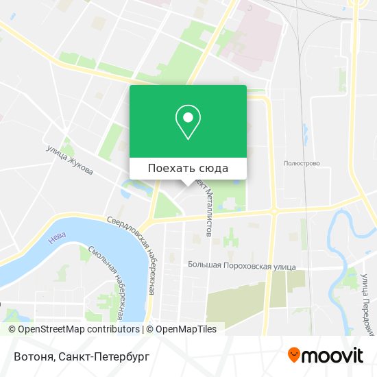 Карта Вотоня
