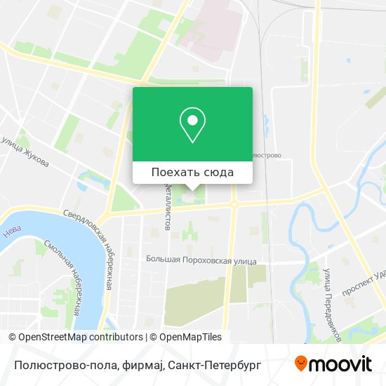 Карта Полюстрово-пола, фирмаj
