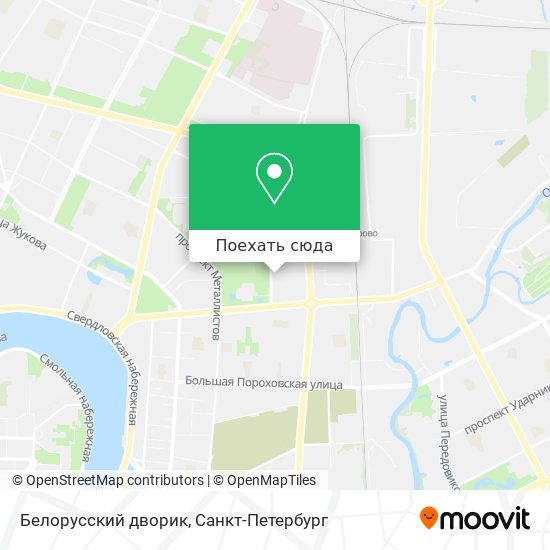 Карта Белорусский дворик