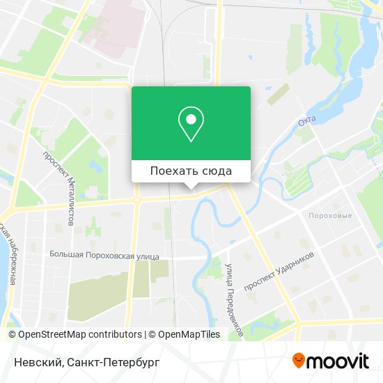 Карта Невский