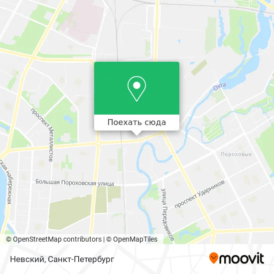 Карта Невский