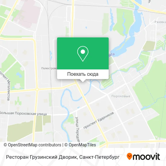 Карта Ресторан Грузинский Дворик
