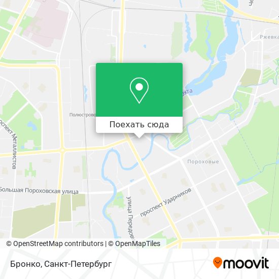 Карта Бронко