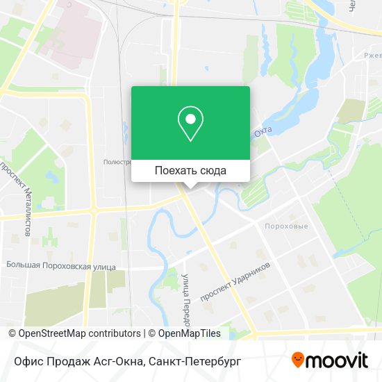 Карта Офис Продаж Асг-Окна