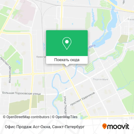 Карта Офис Продаж Асг-Окна