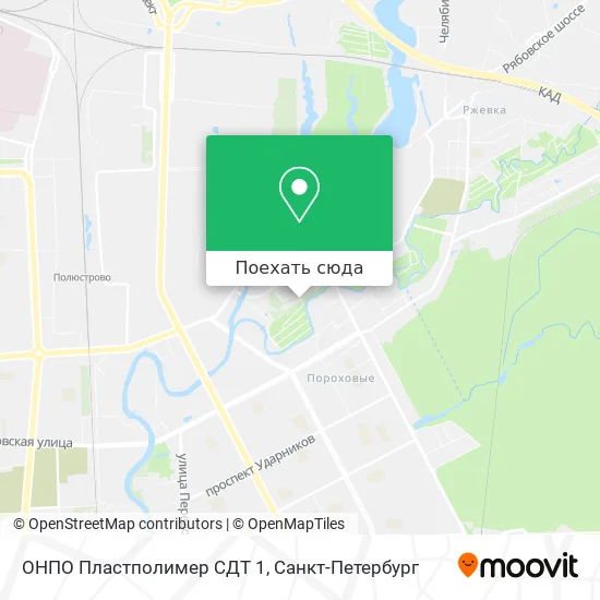 Карта ОНПО Пластполимер СДТ 1