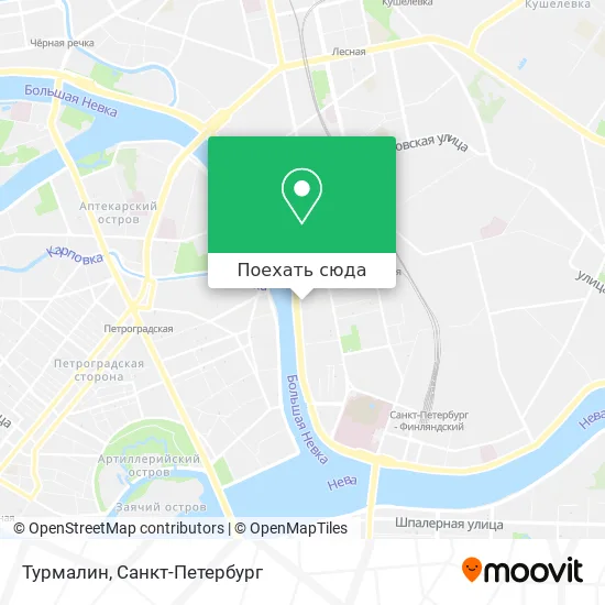 Карта Турмалин
