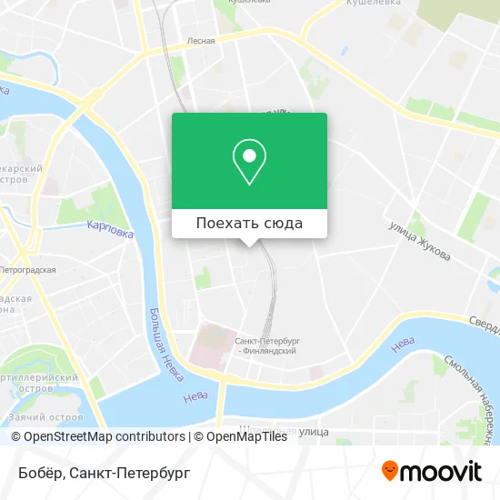 Карта Бобёр