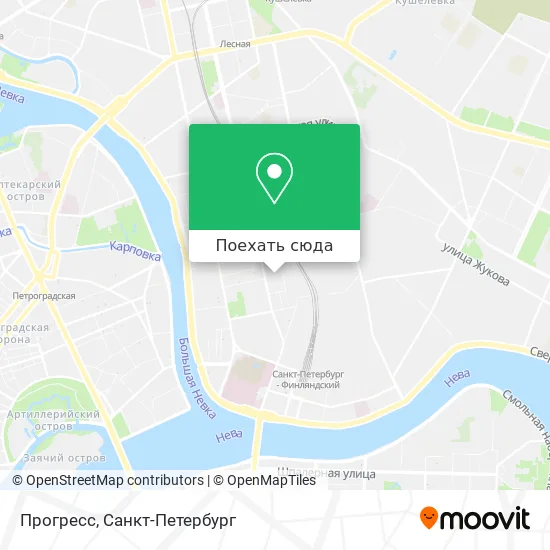 Карта Прогресс