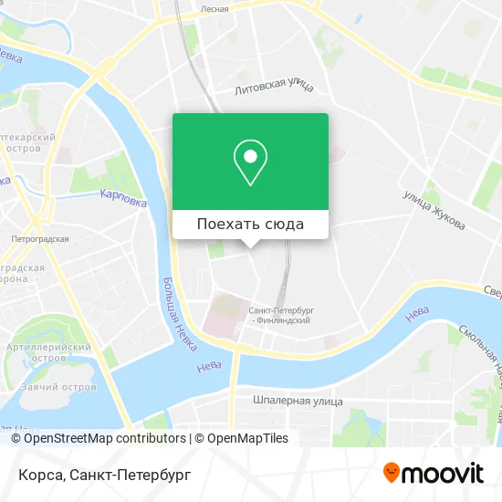 Карта Корса