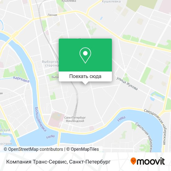 Карта Компания Транс-Сервис