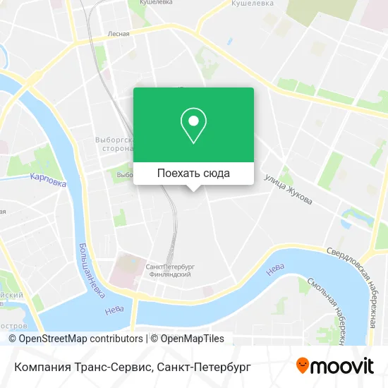 Карта Компания Транс-Сервис
