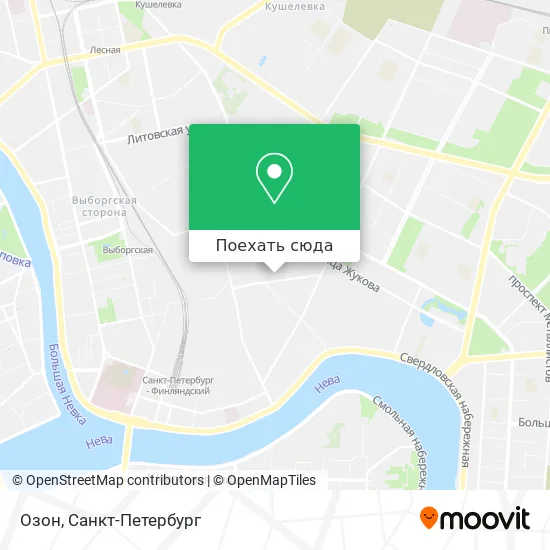 Карта Озон