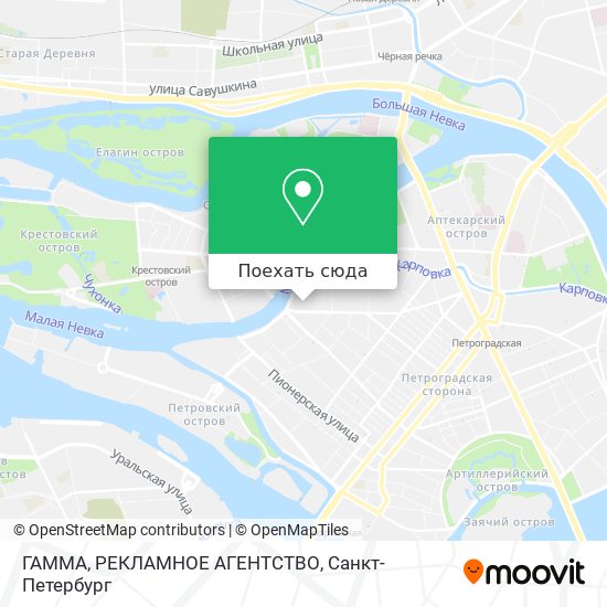 Карта ГАММА, РЕКЛАМНОЕ АГЕНТСТВО