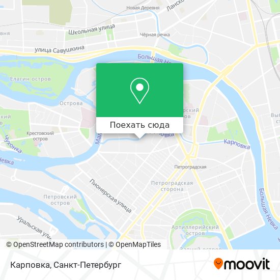 Карта Карповка
