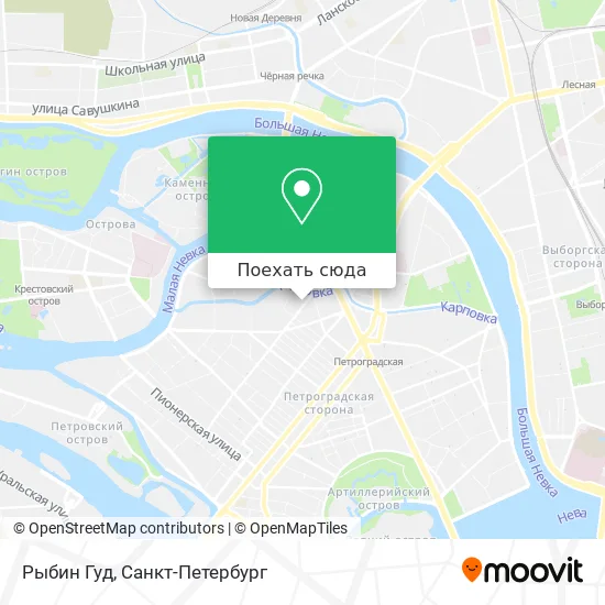 Карта Рыбин Гуд