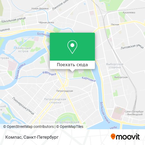 Карта Компас