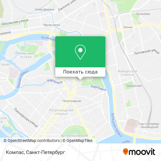 Карта Компас