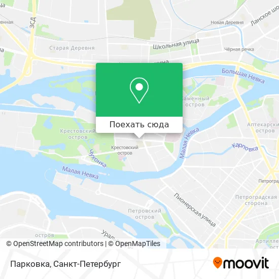 Карта Парковка