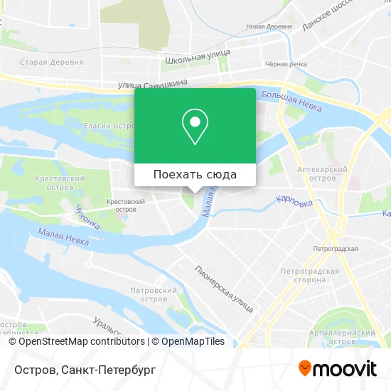 Карта Остров