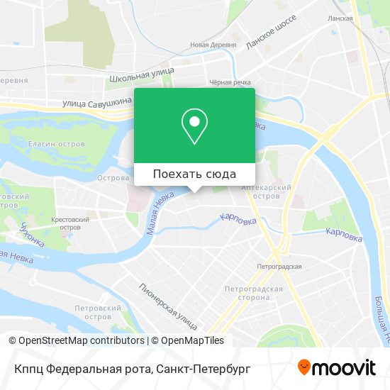 Карта Кппц Федеральная рота