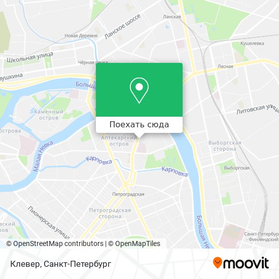 Карта Клевер