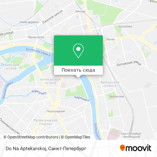 Карта Do Na Aptekarskoj