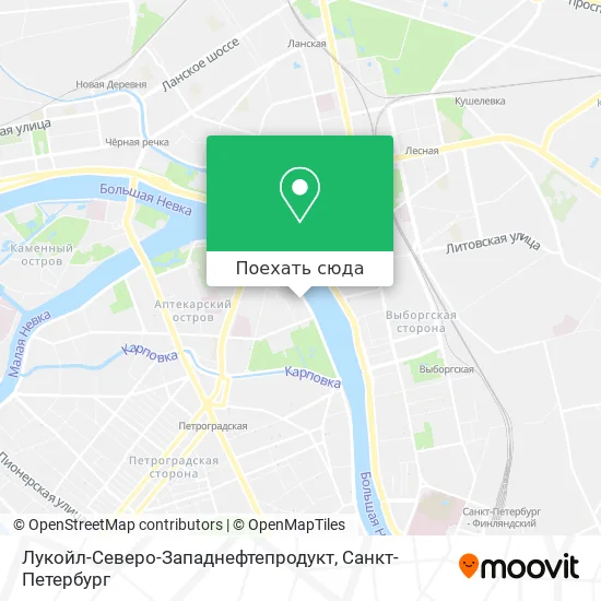 Карта Лукойл-Северо-Западнефтепродукт