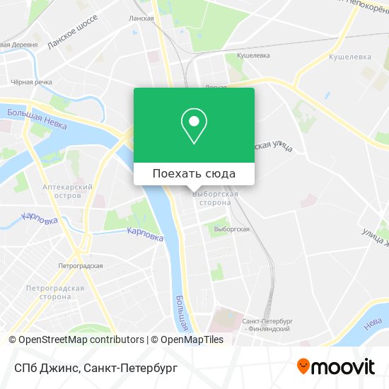 Карта СПб Джинс