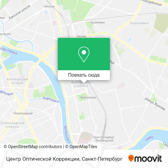 Карта Центр Оптической Коррекции